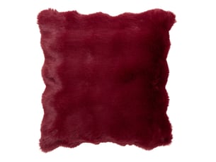 Coussin zephy carré 45x45cm rouge