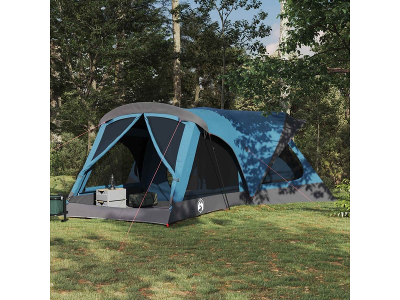 Tente de camping, tente familiale 14 personne bleu  - Conforama B