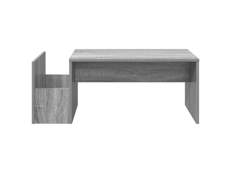  Table basse - table de salon - table à thé gris sonoma 90 x 45 x 35 cm bois d'ingénierie  - Conforama E
