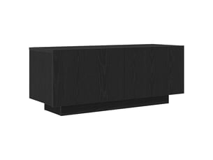 Meuble tv coloris noir 100 cm <strong></strong>  <strong></strong>