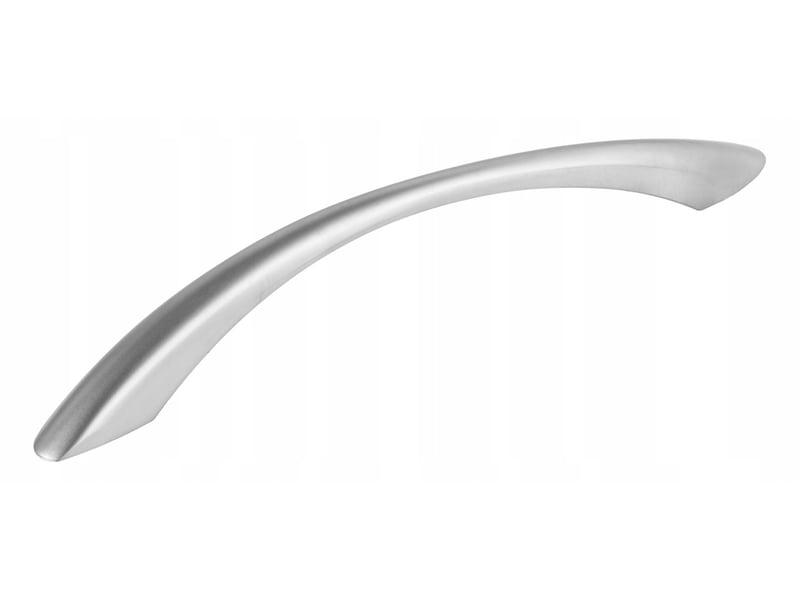  Poignée de meuble, couleur chrome mat, distance de 96 mm entre les points de fixation  - Conforama A