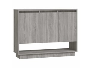 Buffet - bahut - meuble de rangement sonoma gris 97x31x75 cm bois d'ingénierie