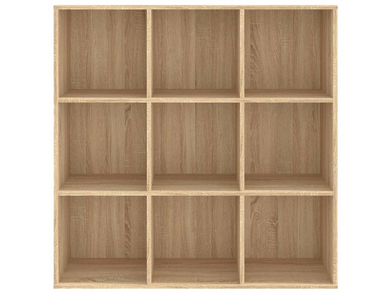  Bibliothèque, meuble de rangement salon chêne sonoma 98x29x97,5 cm bois d'ingénierie  - Conforama D