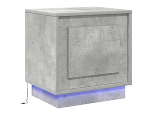 Table de chevet - cabinet de chevet - table de nuit gris béton 44 x 34,5 x 45 cm