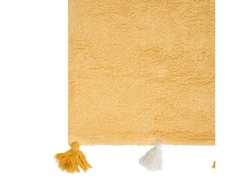  Tapis enfant kodinhi  jaune 140 x 200 cm coton  - Conforama E