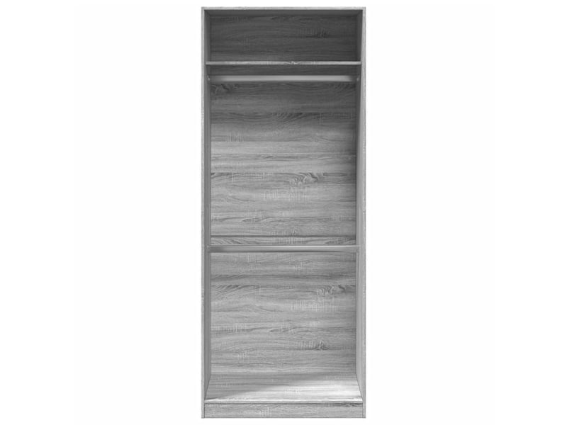  Garde-robe, armoire de rangement sonoma gris 80x50x200 cm bois d'ingénierie shl53862  - Conforama D