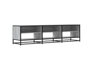Meuble tv coloris gris 180 cm <strong></strong>  <strong></strong>