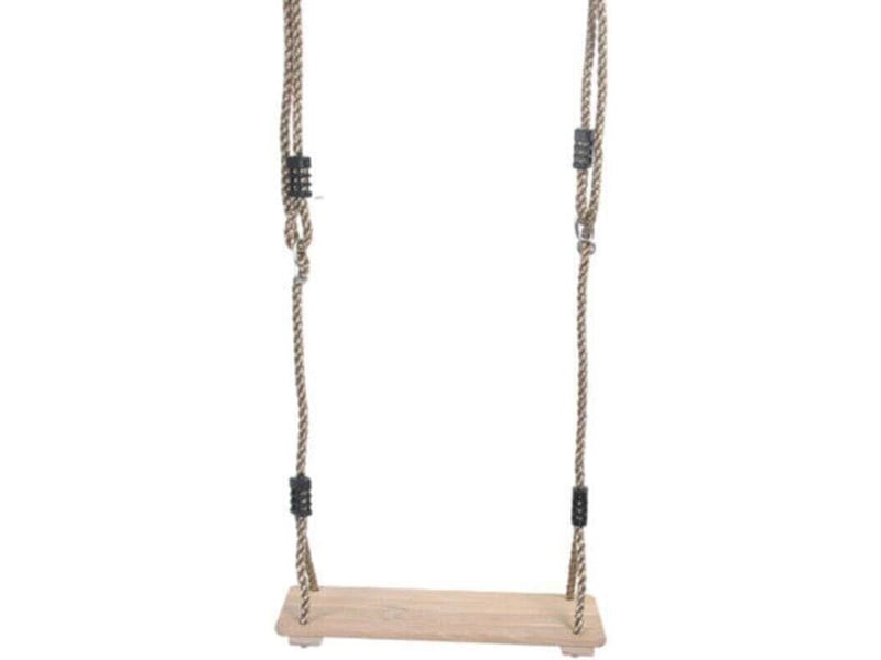 Balançoire pour enfant 40x16cm avec planche en bois de pin massif - Conforama A