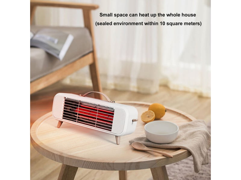  Ulisemhome chauffage 350w, chauffage électrique, pour bureau à domicile, blanc SZPB383818MNZJ - Conforama B