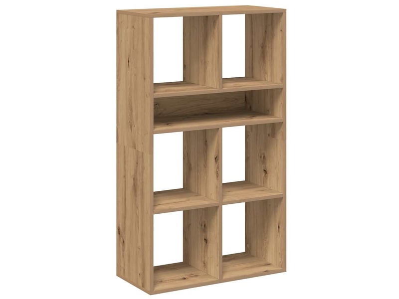  Bibliothèque, étagère de rangement chêne artisanal 66x31x112 cm bois d'ingénierie  - Conforama A