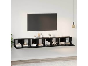 Meuble tv coloris noir 1 cm <strong></strong>  <strong></strong>