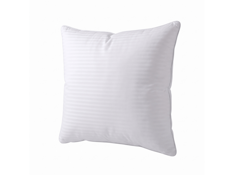  Oreiller hôtel 100% plume de canard déhoussable - 60 x 60 cm - housse jacquard - collection plume hôtel C07-ORP05 60/60 - Conforama A