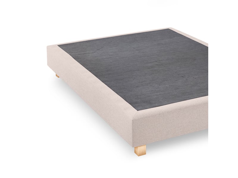  Sommier tapissier 140x200 cm beige confortluxe  - Conforama C