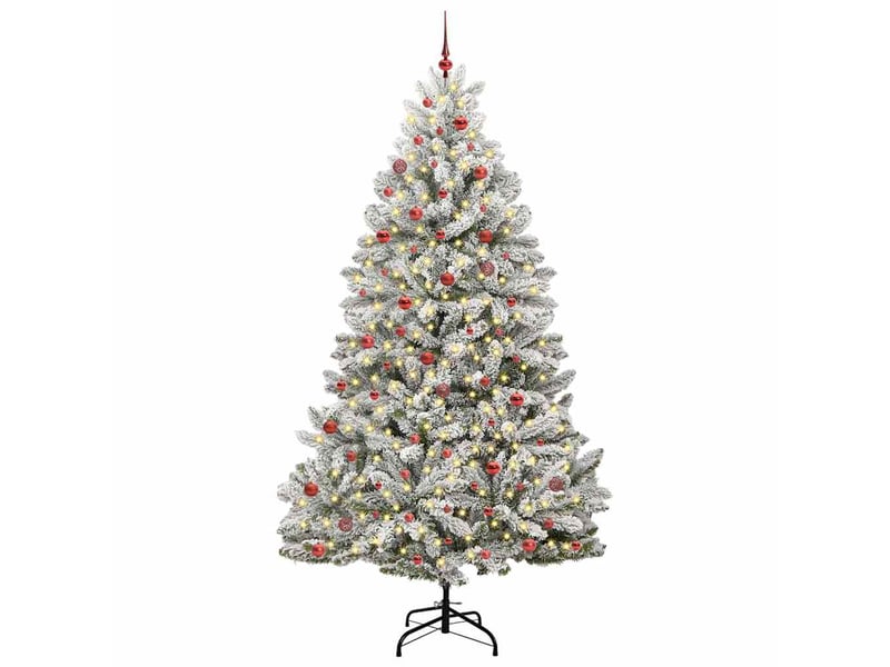 Sapin de noël, arbre de noël artificiel 270 cm 300 led blanc chaud cf61021 - Conforama A