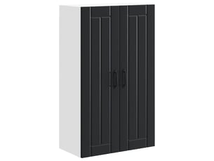 Meuble mural de cuisine, armoire de cuisine noir 60x31x100cm bois d'ingénierie shl4805