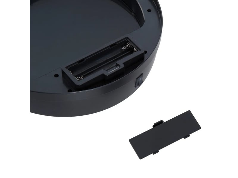  Poubelle à capteur infrarouge 30 l en métal noir  - Conforama C