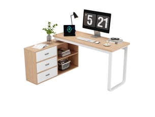 Bureau VIVRYN  147 cm coloris naturel