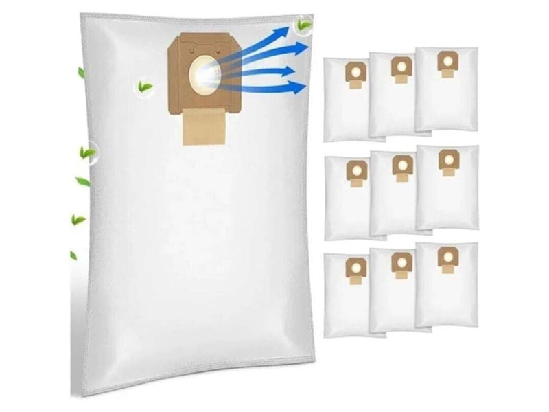  Sac à poussière de rechange for aspirateur bosch gas35,gas35l afc, série 2607432037(10pcs)  - Conforama A
