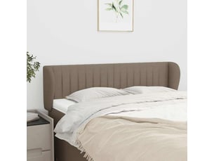 Tete de lit A poser largeur 147 cm   taupe