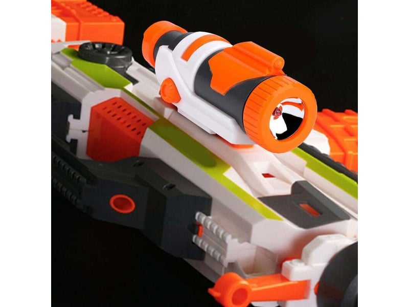 Accessoires de lampe de poche tactique viseur de décoration de tube avant pour nerf stryfe n-strike elite régulateur de modu rapidstrike - Conforama E