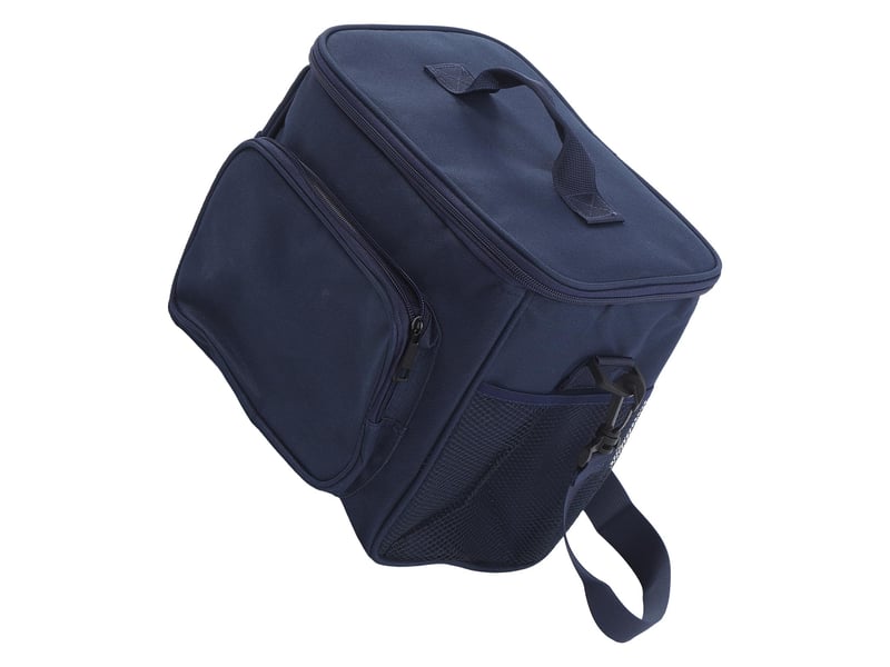 Sac à lunch portable isolé épais de grande capacité avec bandoulière en tissu oxford pour pique-nique et camp - réf. Szpb827670jjzj - Conforama B