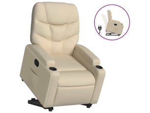 Fauteuil fixe  <strong></strong> Tissu beige