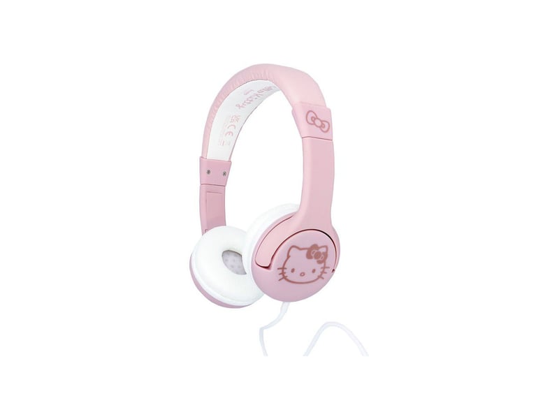  Casque audio filaire enfant hello kitty rose gold 3 5 mm arceau rembourré 85 db HEL1723072301048 - Conforama B