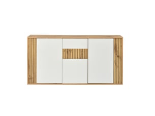 Buffet 3 porte(s) PANGIVO N625P497616617W - 140 cm coloris bicolore