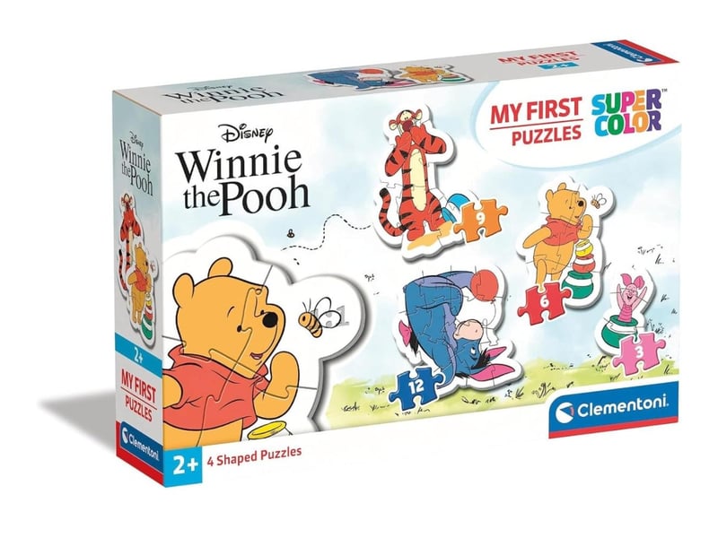  Puzzles clementoni 20820 mes premiers puzzles winnie l'ourson - 4 puzzles évolutifs 8005125208203 - Conforama A