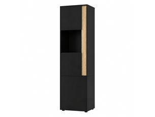 Vitrine coloris bicolore 3 étagère(s) <strong>BIQZUYA</strong> <strong></strong> - 50 cmx179 cm