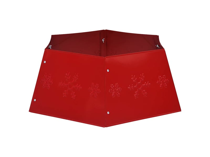  Jupe de sapin de noël rouge ø68x25 cm  - Conforama E