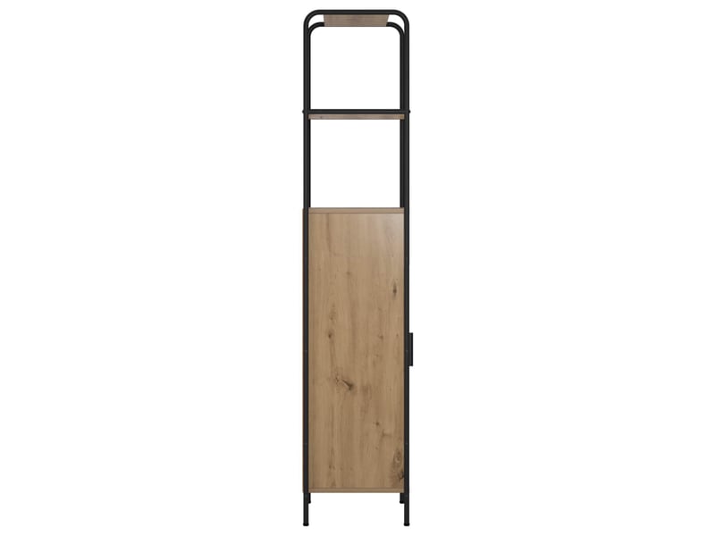  Haut armoire, armoire de rangement chêne artisanal 40x33x161 cm bois d'ingénierie shl85470  - Conforama E