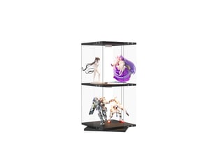 Vitrine coloris noir <strong>SHOPENTRA</strong> <strong></strong> - 38 cmx82 cm