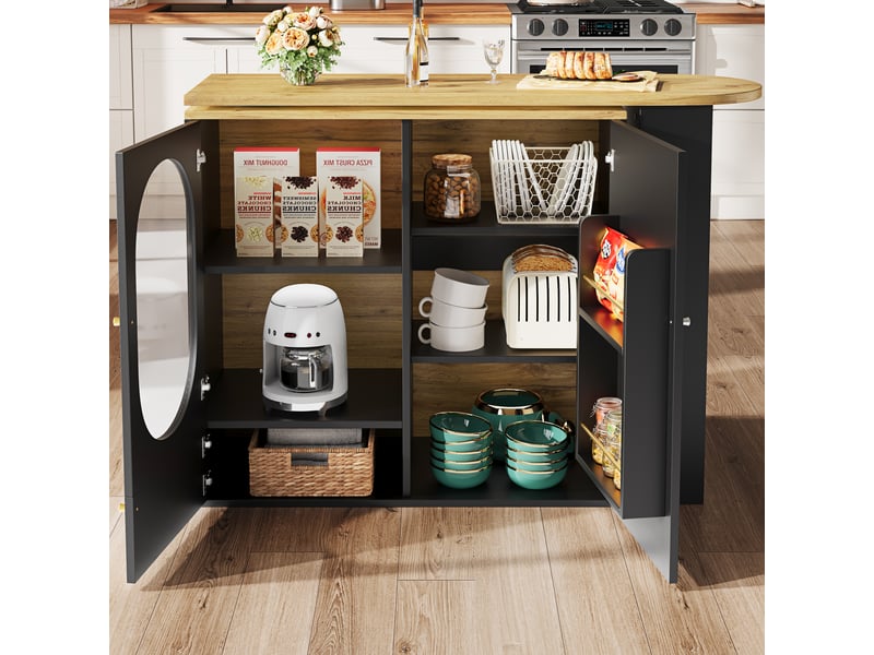  Table de bar noir - 204cm mdf et métal table de bar noir - Conforama E