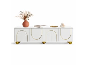 Meuble tv coloris bicolore 170 cm MEUBLIV  