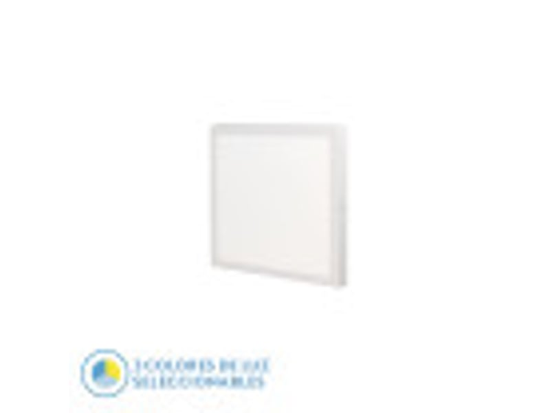  Panneau led plat fabrilamp llano 36 w 3600 lm 3000-4000-6500 k blanc ip40 3,8 x 40 x 40 cm 180604001 - Conforama B