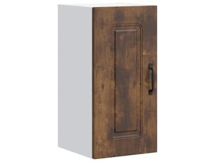 Meuble de rangement, armoire murale de cuisine kalmar chêne fumé bois d'ingénierie shl8140