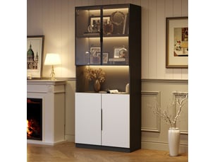 Vitrine coloris blanc  <strong>SWEIKO</strong> <strong></strong> - x