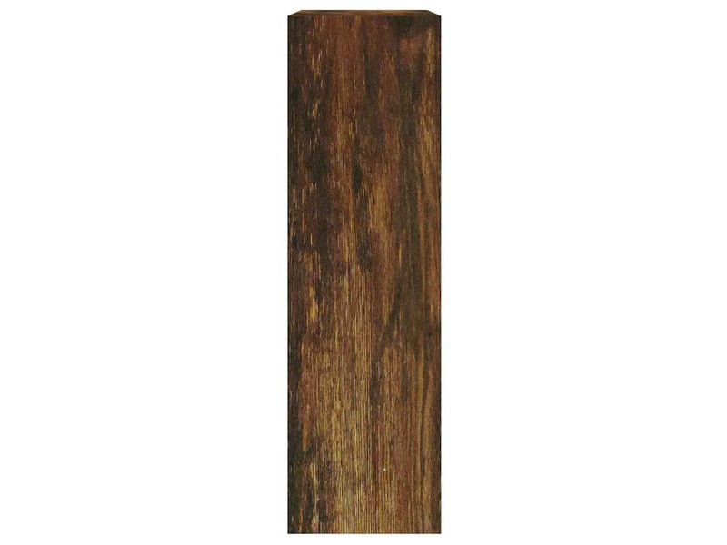  Meuble à chaussure | armoire à chaussures chêne fumé 63x24x81 cm bois d'ingénierie  - Conforama E