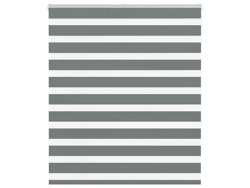  Store zèbre, store de fenêtre gris foncé largeur du tissu 115,9 cm polyester cf48553  - Conforama B