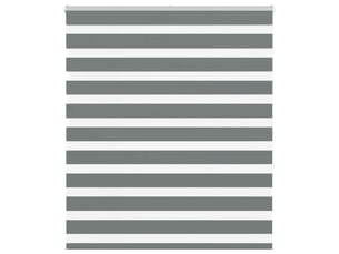 Store zèbre, store de fenêtre gris foncé largeur du tissu 115,9 cm polyester cf48553