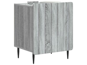 Table de chevet - cabinet de chevet - table de nuit 2 pièces sonoma gris 43 x 34,5 x 52 cm