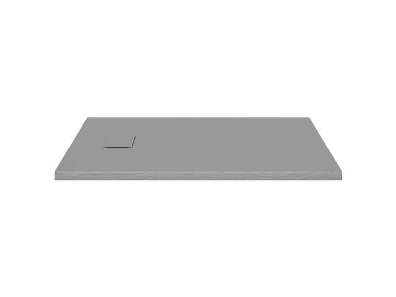  Receveur de douche base de douche bac de douche réceptacle de douche salle de bain toilette salle d’eau maison intérieur smc 100x80 cm gris 02_0001977  - Conforama D