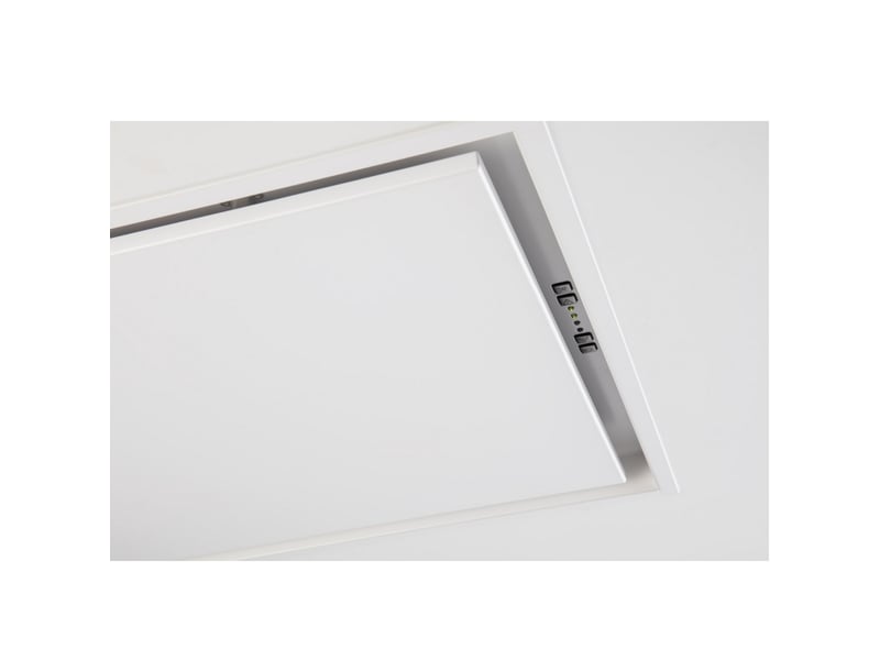 Novy - hotte de plafond 90cm 549m3h blanc 6834 - pure'line 6834 - Conforama C