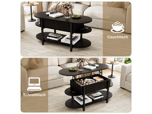 Table basse  coloris noir <strong></strong> <strong></strong>