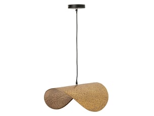 Lampe suspension design carl 51cm doré
