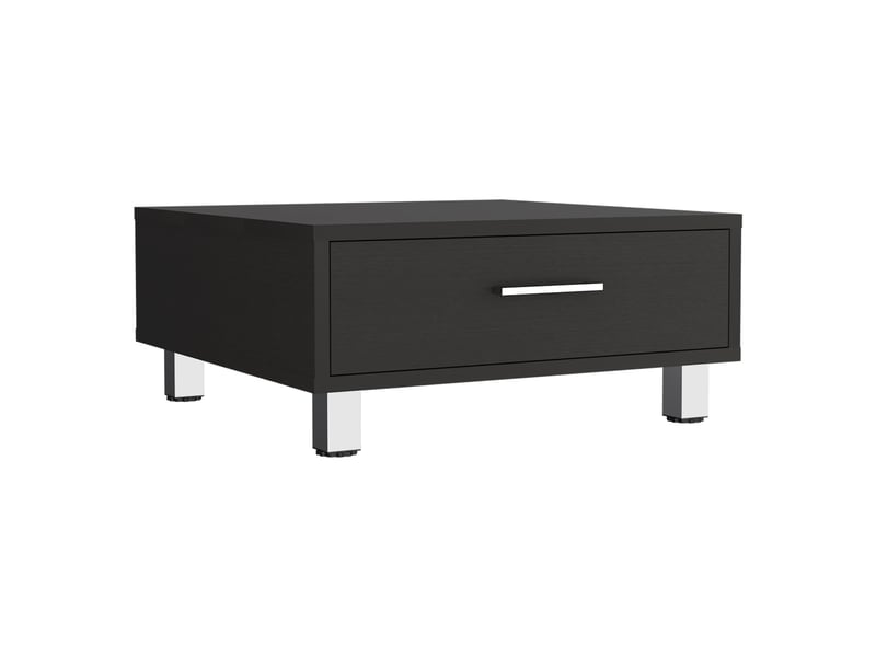  Table basse beijing de 60 cm avec 1 tiroir, wengé  - Conforama D