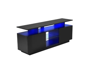 Meuble tv coloris noir