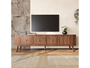 Meuble tv coloris marron 180 cm <strong>OXEZA</strong> <strong></strong>