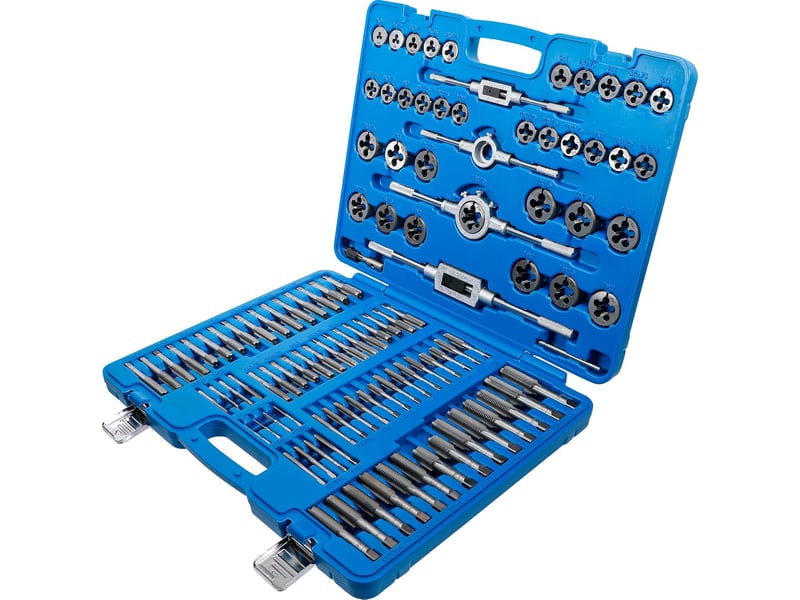  Jeu de tarauds  m2-m18 110 pièces  - Conforama D